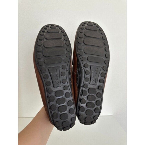 Cole Haan Kolin Limit Tan Tumbled Penny Loafer Pebbled Leather Brown Men's 13 - Picture 8 of 11